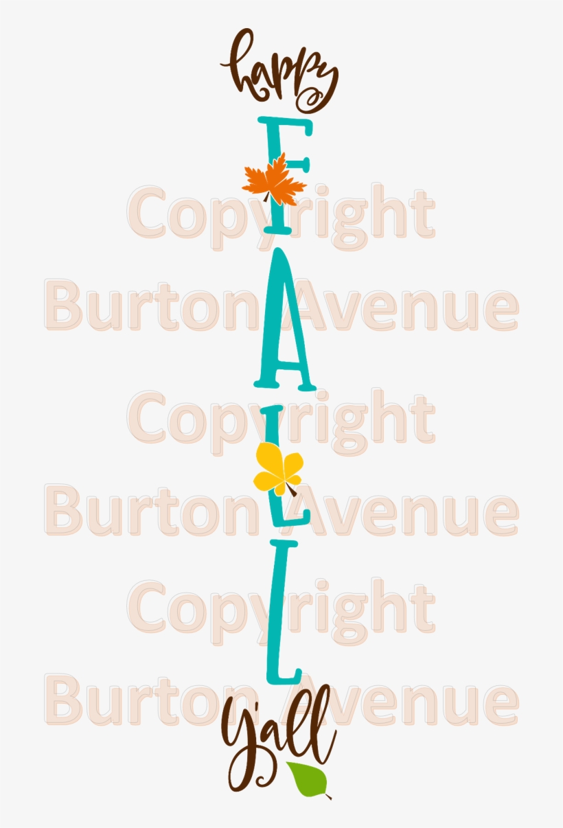 Happy Fall Yall, transparent png download
