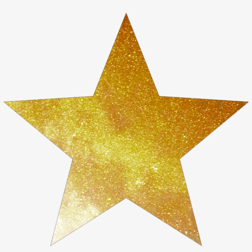 Glitter Star Png, transparent png download