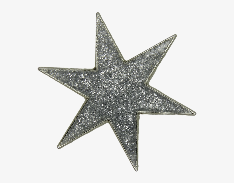 Sold Out Glitter Star Pin, Silver - Lema Del Ejercito Trigarante, transparent png download