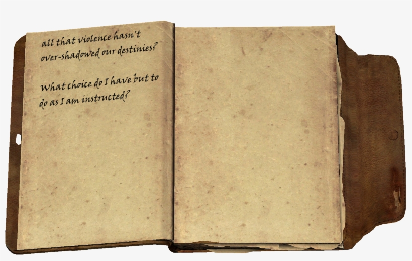 Nepos Journal 3-4 - Skyrim Journal, transparent png download
