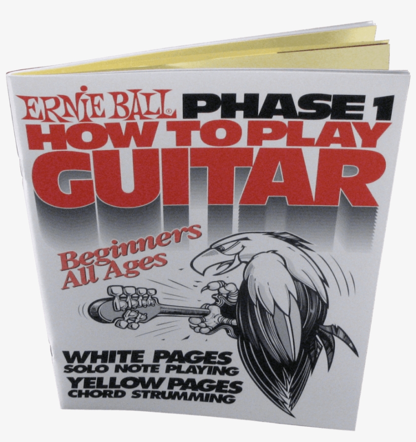 How To Play Guitar Phase 1 Book Front - Ernie Ball How To Play Guitar Phase 1, transparent png download