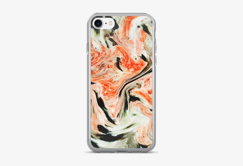 Marble Rock Colorful Swirl Texture Iphone 7/7 Plus - Skin Decal Wrap For Otterbox Symmetry Lg G6 Case Sauced, transparent png download