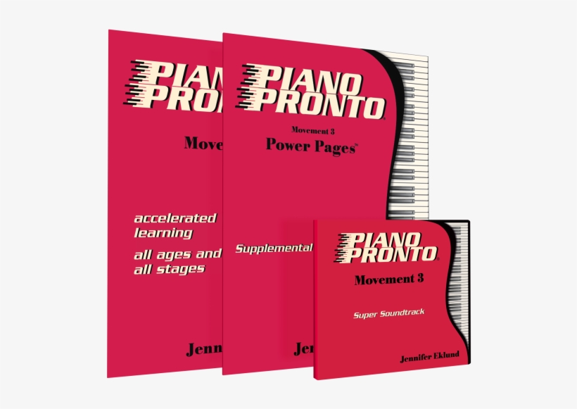Movement 3 Student Super Pack - Piano Pronto: (level 3) [book], transparent png download