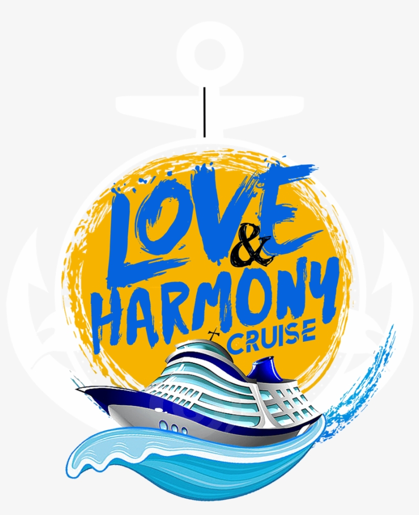 Love & Harmony White Anchor Logo - Love And Harmony Cruise, transparent png download