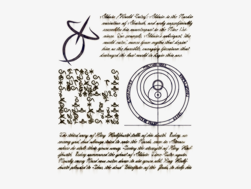 Arcane00 - Skyrim Book Pages, transparent png download