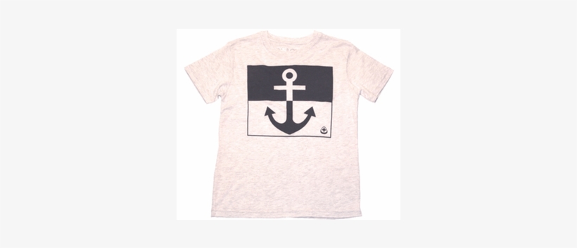 Anchor, Gray, Blue, White, Kid's, Kid's Tee, Vintage, - Number, transparent png download