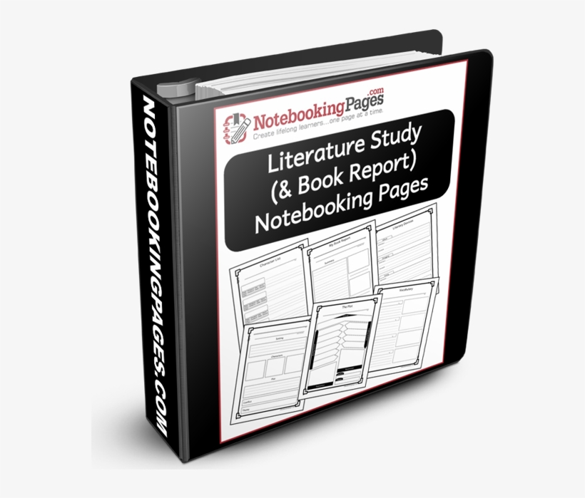 Literature Study Notebooking Pages - Document, transparent png download