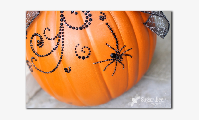 I Know, I Know, It's Only August But I Have A Fun Pumpkin - Bling Pumpkin, transparent png download