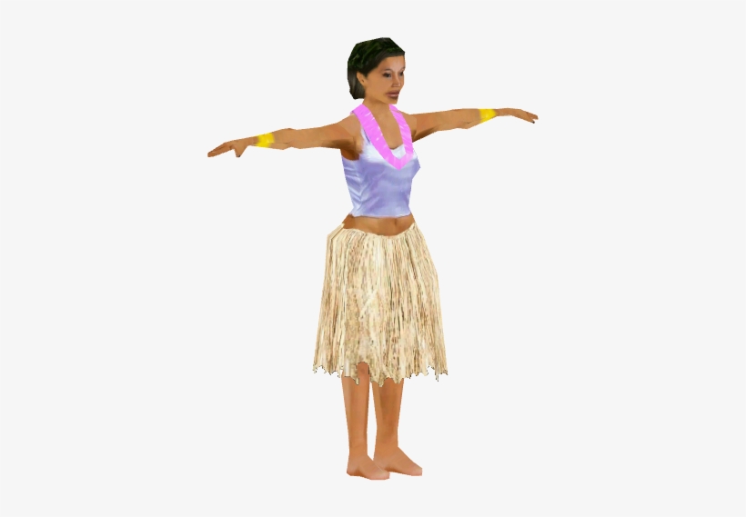 Hula Dancer - Turn, transparent png download