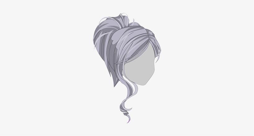 Hancock With A Ponytail Png - Ponytail Sketch, transparent png download