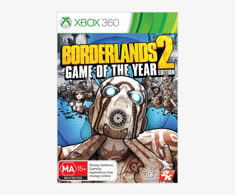 Borderlands 2 Game Of The Year Edition, transparent png download