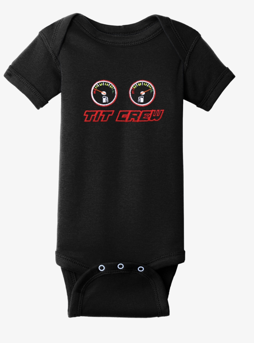 Tit Crew Embroidered Infant Onesie - Love My Bmw T Shirt, transparent png download