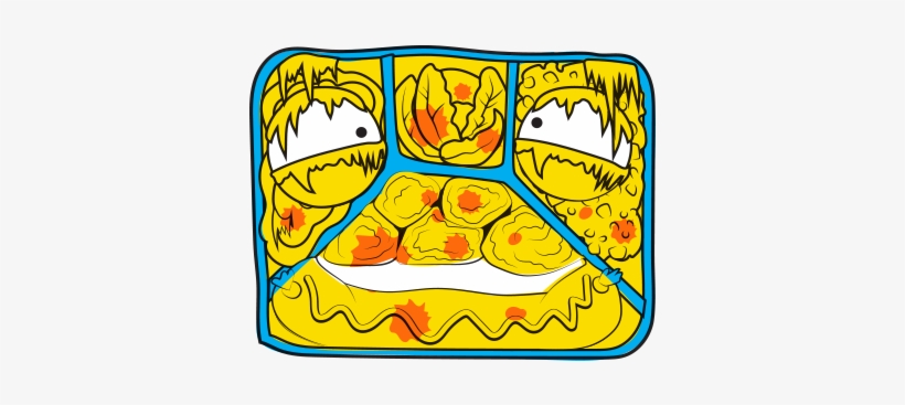Yuck Tv Dinner Yellow - Grossery Gang Badly Frozen, transparent png download