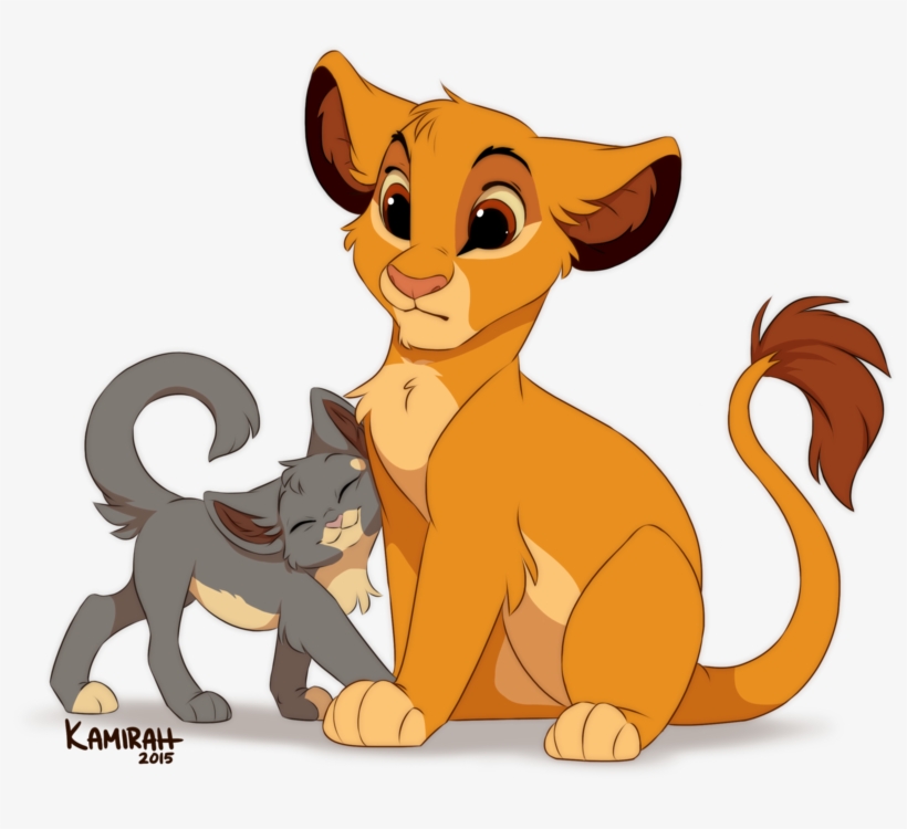 Simba And Kattja By Kamirah - Deviantart Simba, transparent png download