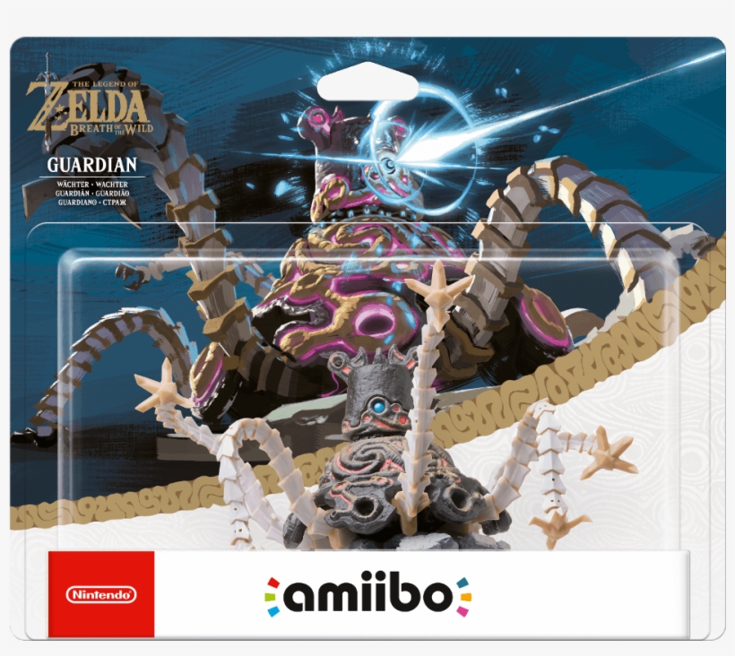 Nintendo Guardian Amiibo - Amiibo Guardian Breath Of The Wild, transparent png download