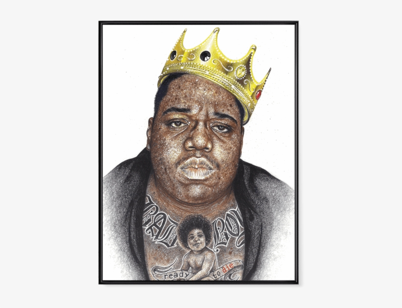 Inked Biggie - Poster - Inked - Biggie - Unisex Tank / Sublimation / M, transparent png download