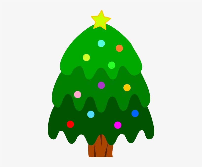 Clip Art Christmas Tree, transparent png download