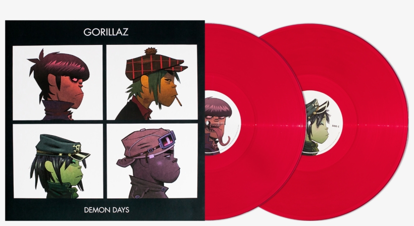 Gorillaz-demon Days + 1 (cd), transparent png download