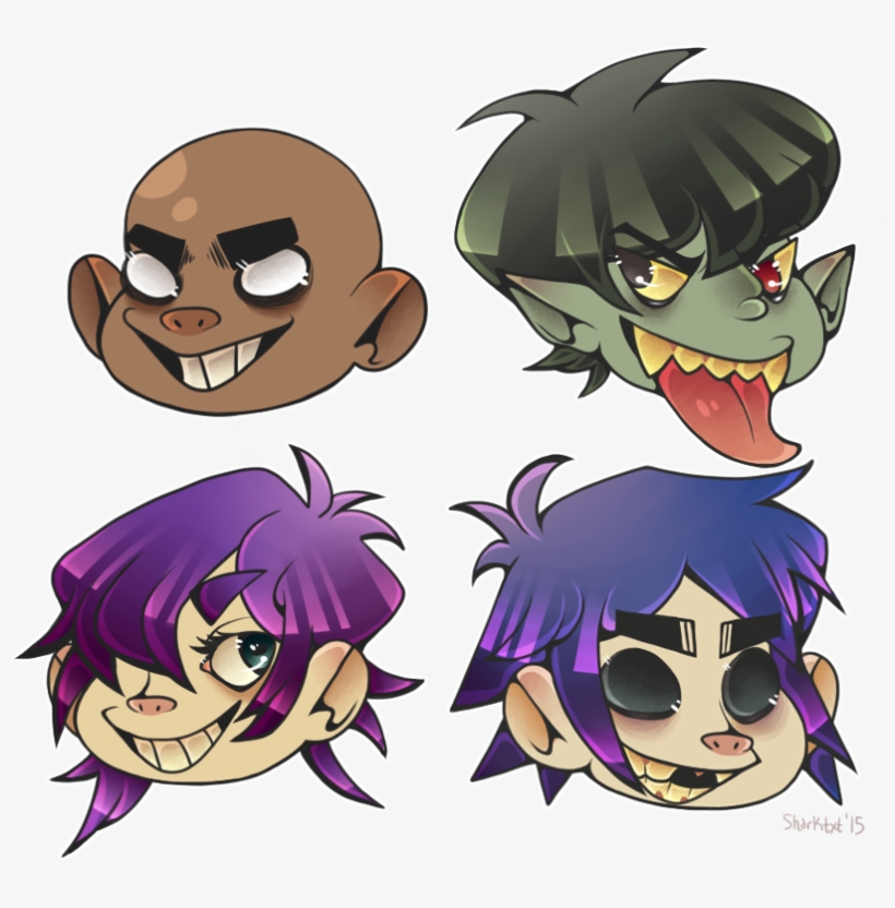 Sharkbt 15 2-d Face Mammal Purple Vertebrate Fictional - Fanart Cute, transparent png download