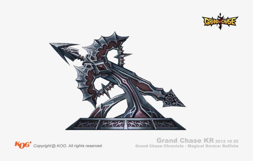 Magical Device Ballista - Harpe Grand Chase, transparent png download