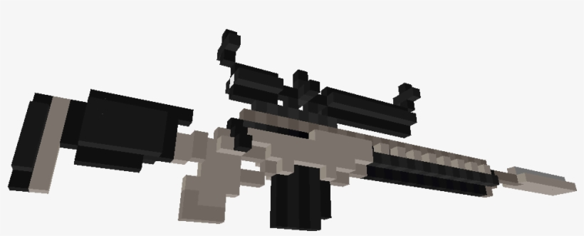 I Based It Of This Image Which Might Be An Msr Actually - Ranged Weapon, transparent png download