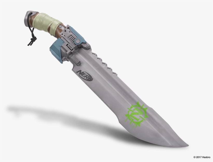 Nerf Zombie Foam Machete - Nerf Zombie Strike Foam Machete, transparent png download