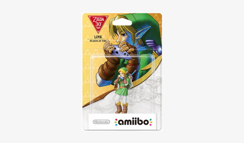 The Legend Of Zelda Link, Ocarina Of Time - Amiibo Link Ocarina Of Time, transparent png download