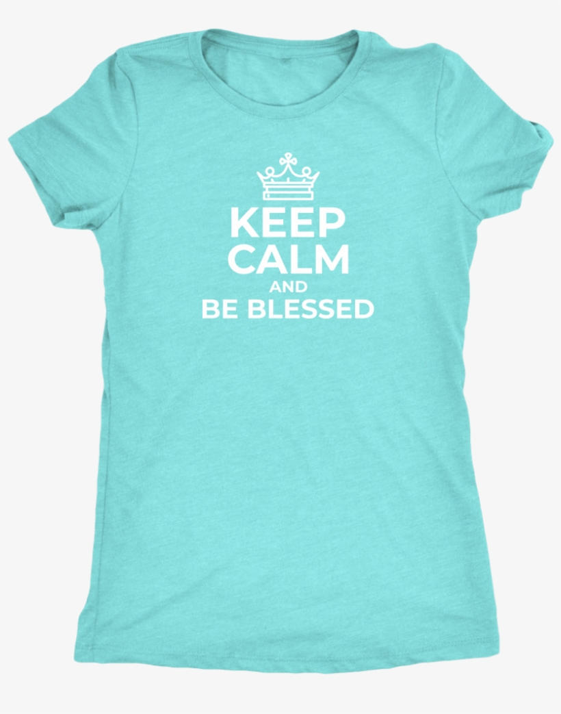 Keep Calm And Be Blessed Triblend T-shirt - Jai Shree Ram Flag, transparent png download