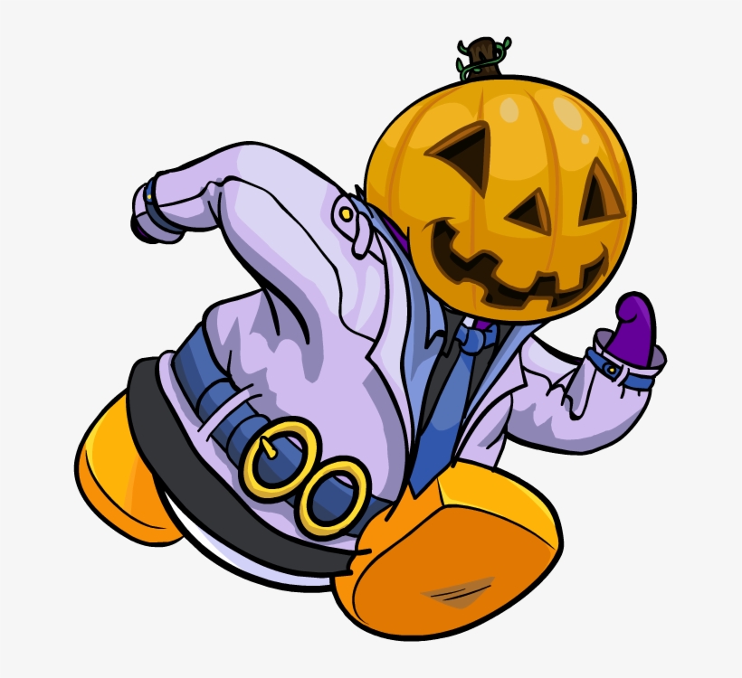 Dot Pumpkin Yearbook 1112 - Club Penguin Dot Pumpkin, transparent png download