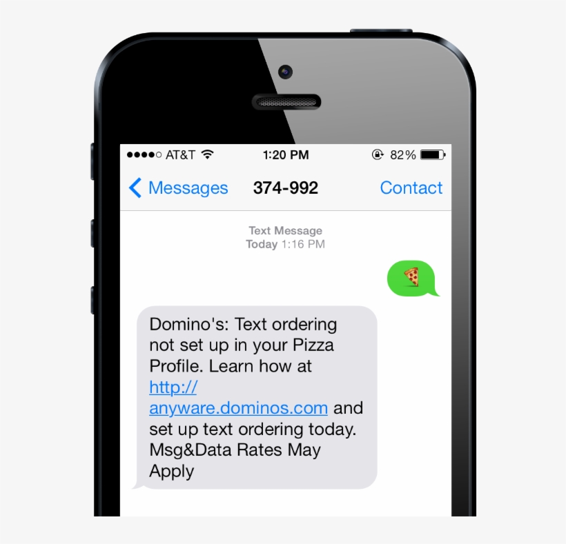 See, The Key To Ordering Pizza From Domino's On Any - Emergency Alarm App, transparent png download