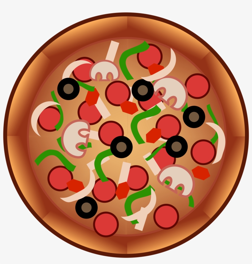 Create Your Own Pizza - Circle, transparent png download