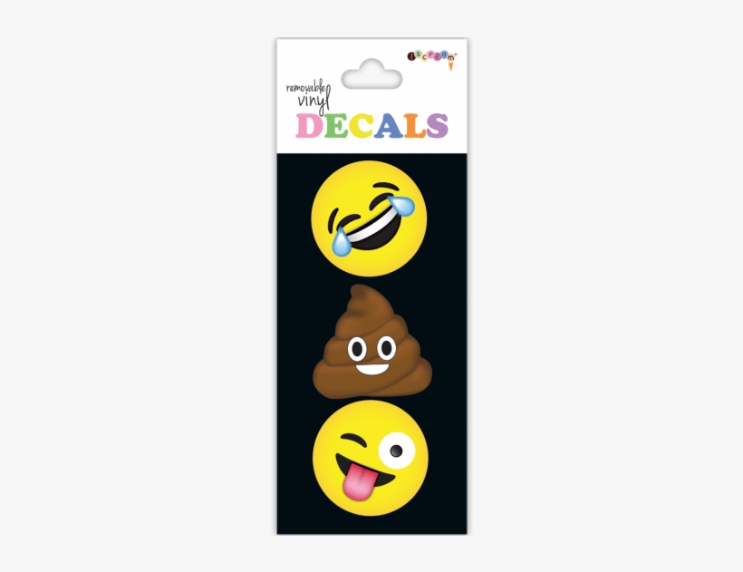Emojis Decals Small - Iscream Colorful Cupcakes Sheet Of Repositionable Vinyl, transparent png download