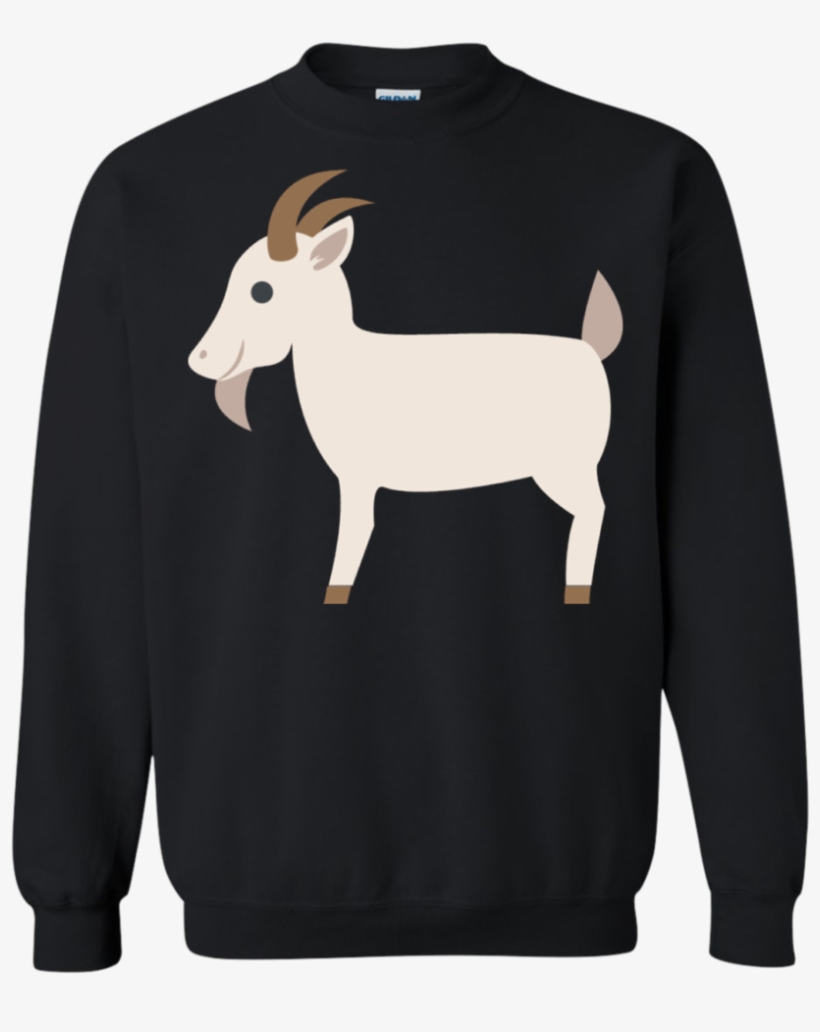 Goat Emoji Sweatshirt - Yosemite Park T-shirts, transparent png download