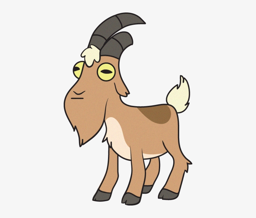 Gravity Falls Goat By Mf99k On Deviantart - Gravity Falls Gompers Png, transparent png download