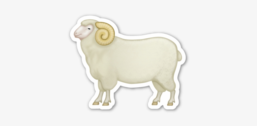 Ram - Cabra Emoji Png, transparent png download
