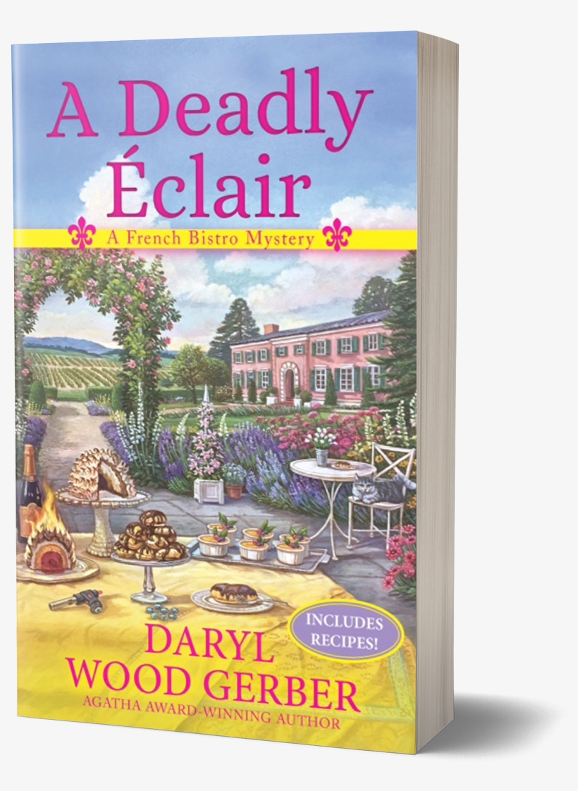 Daryl Wood Gerber On Twitter - Deadly Eclair: A French Bistro Mystery [book], transparent png download