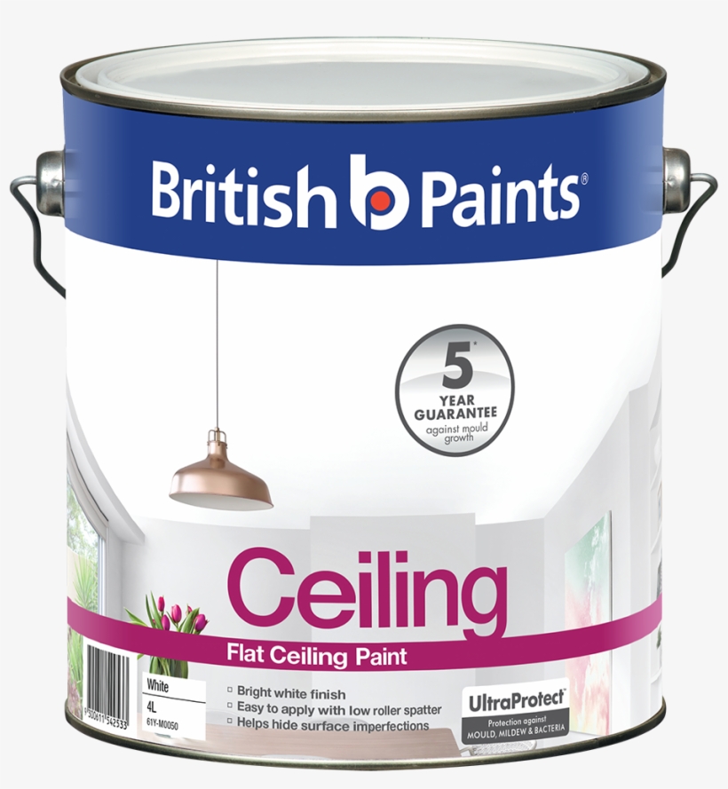 Products Available In This Colour - British Paints Ceiling Paint, transparent png download
