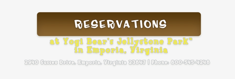 Yogi Bear's Jellystone Park™ In Emporia, Virginia - Virginia, transparent png download