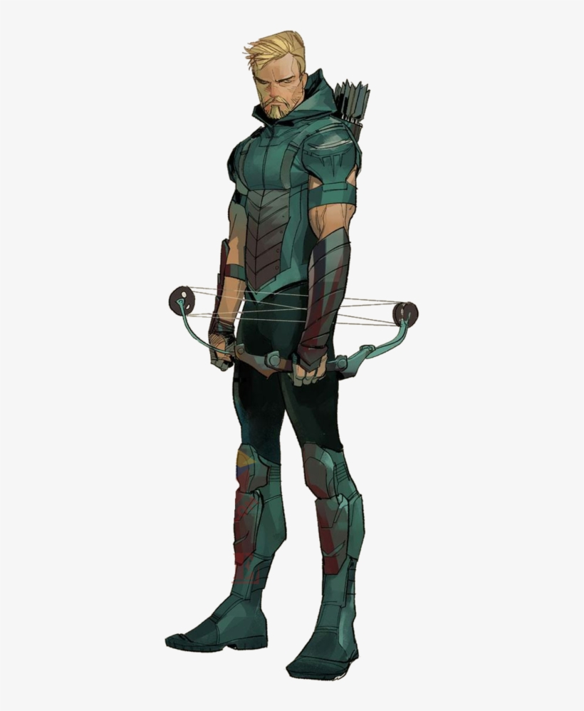 Green Arrow - Green Arrow Suit Comics, transparent png download