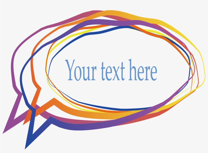 Vector Paintbrush Element Design - Dialog Box, transparent png download