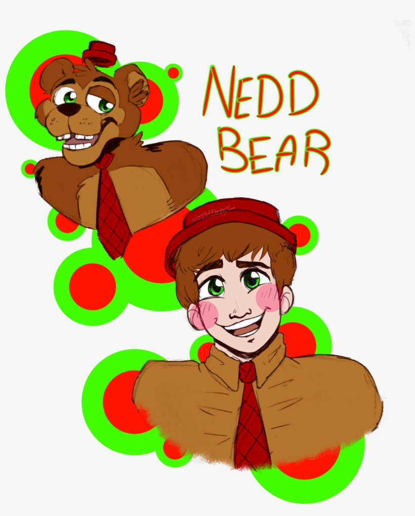 Nedd Bear By Tigerheartthedeputy Bear Attack, Freddy - Nedd Bear X Happy Frog, transparent png download