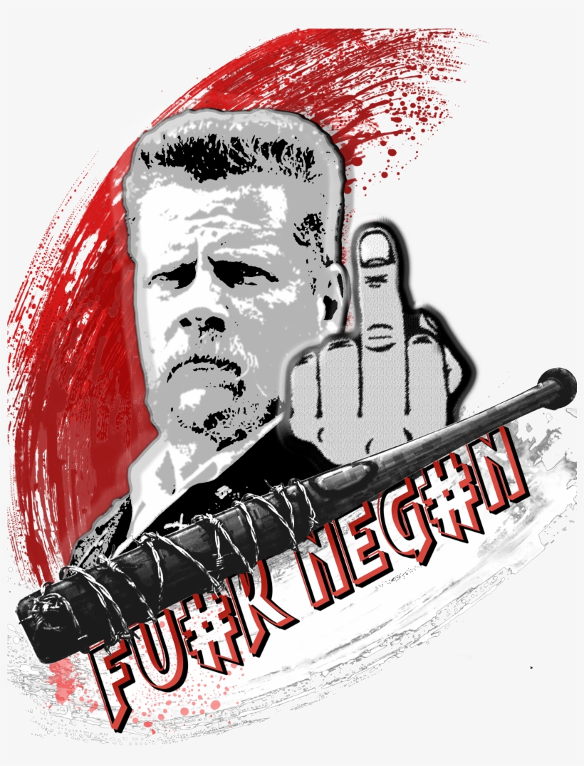 Fuck Negan Abraham - Kalan The Middle Finger Bird Air Freshener Auto-home, transparent png download