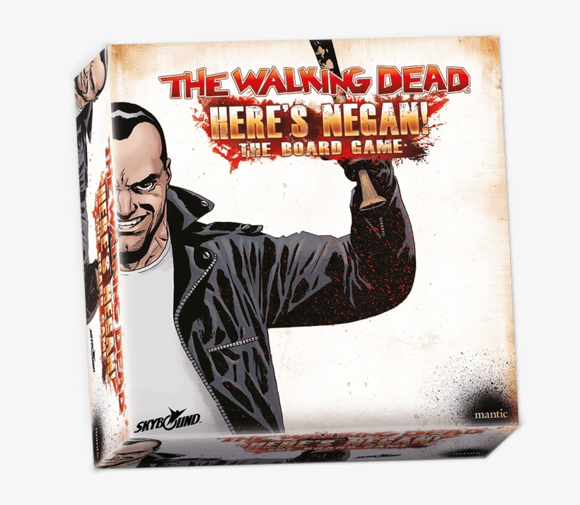 Mantic Games Expand Its The Walking Dead Range With - Walking Dead: Here's Negan [book], transparent png download