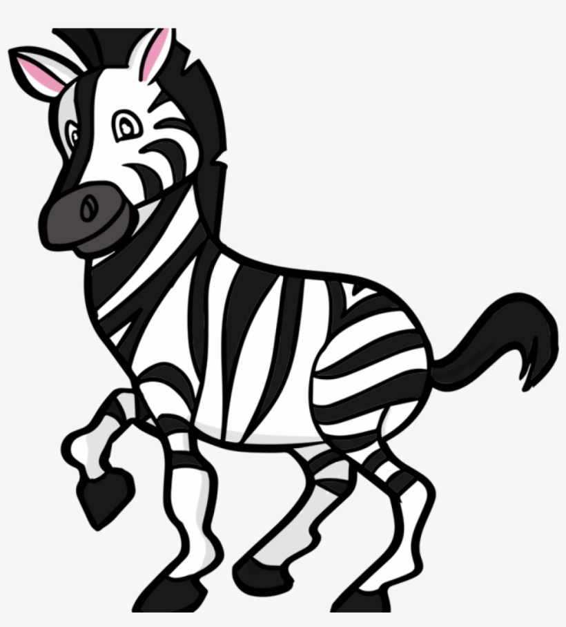 Panda Clipart Zebra - Zebra Clipart, transparent png download