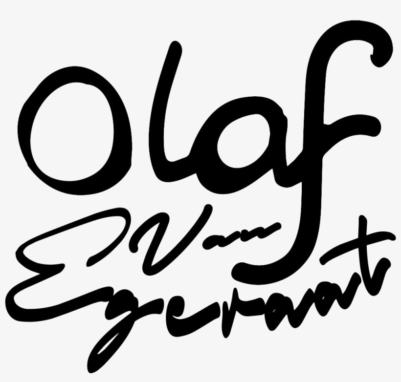 Olaf Van Egeraat - Calligraphy, transparent png download