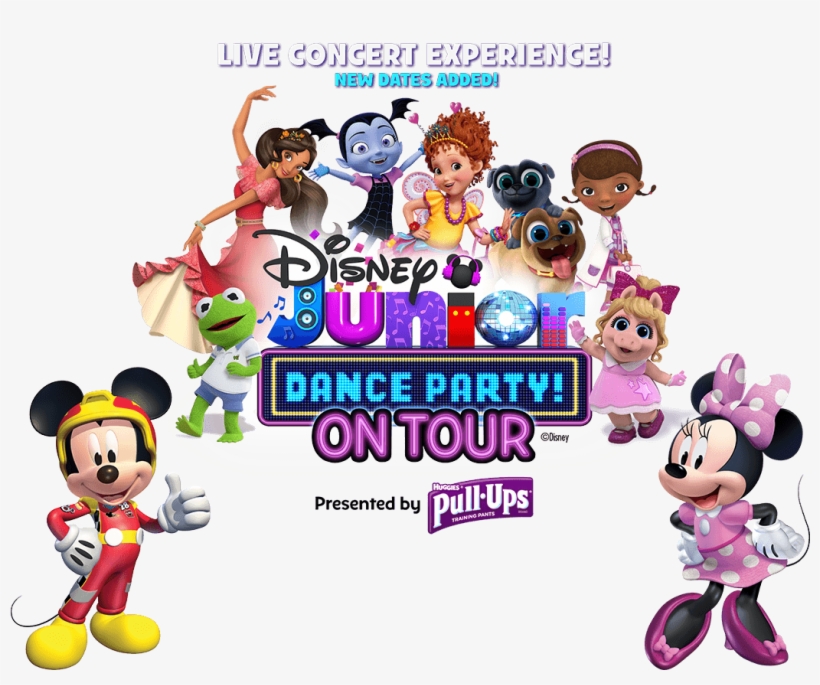 Disney Junior Dance Party Fall Tour - Disney Junior Dance Party On Tour, transparent png download