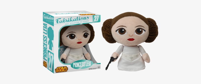 Star Wars Princess Leia Fabrikations Plush Figure, transparent png download