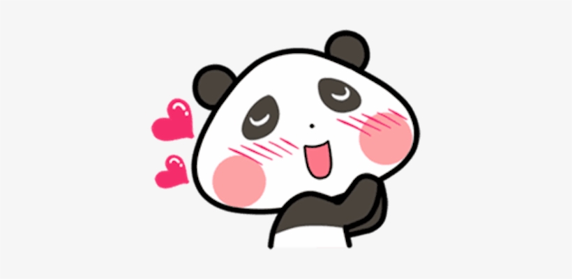 Baby Panda Emoji Messages Sticker-11 - Emoji, transparent png download