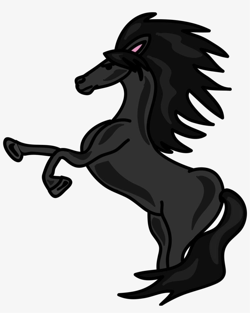 This Free Icons Png Design Of Horse Black, transparent png download