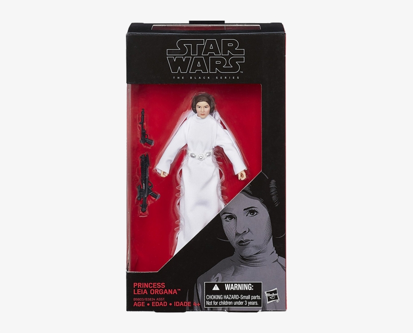Black Series 6" Princess Leia Organa Action Figure - Star Wars Black Series Leia, transparent png download